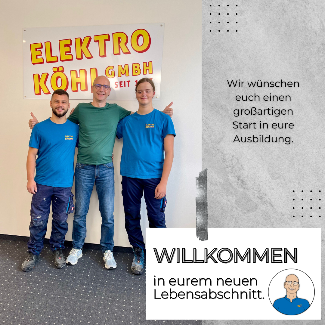 Willkommen Azubis