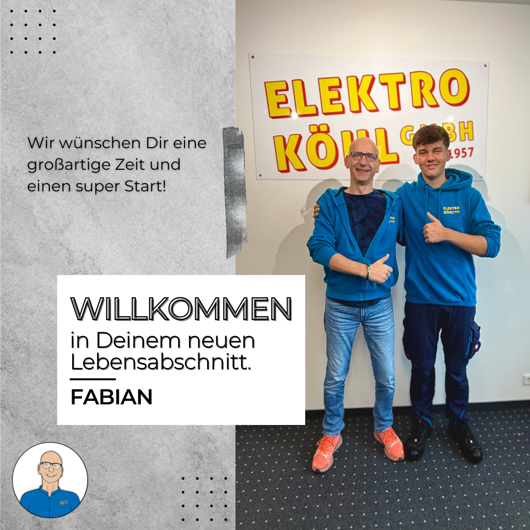 Willkommen Fabian